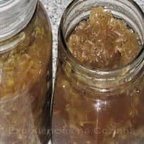 Doce de Chuchu com Banana