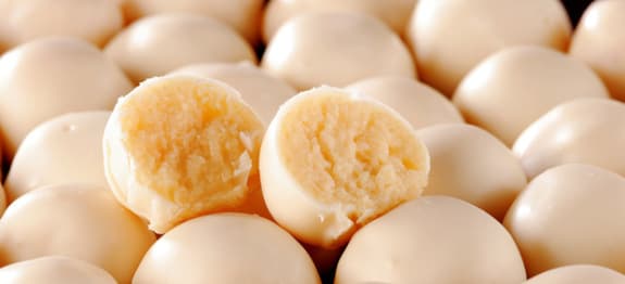 Trufa cremosa de maracujá