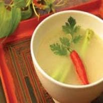 Sopa Tailandesa de Leite de coco