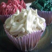 Cupcakes de baunilha