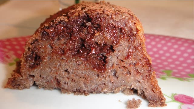 Bolo de Vinho Quente e Chocolate