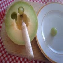 Bolinhas de Melancia e Melão