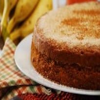 Bolo Casca de Banana