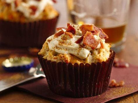 Cupcake de Bacon