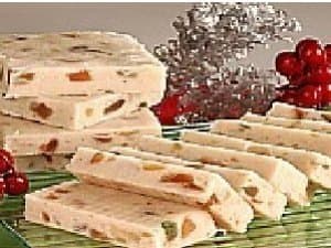 Torrões de Frutas e Marzipã