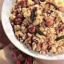 Farofa Natalina com Maçãs