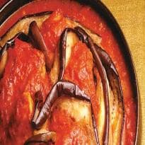 Frango com Berinjela e Molho de Tomate