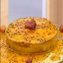 Bolo de Castanha com Maracujá