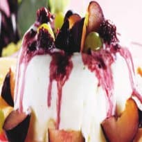 Delícia de Frutas e Iogurte