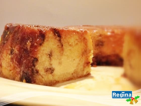 Pudim de Panetone e Leite Condensado