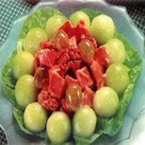 Salada de Melão com Presunto