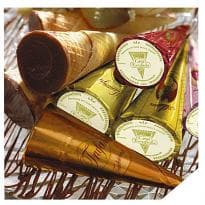 Trufa de maracujá no cone