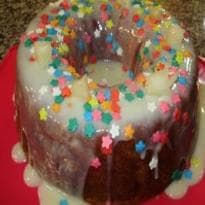 Bolo de abacaxi com hortelã