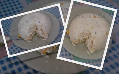 Mousse de Abacaxi com Frango