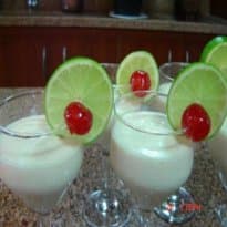 Caipirinha de leite condensado