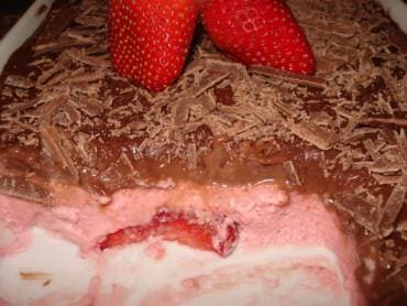 Mousse Sensação de Morango