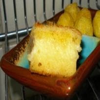 Bolo de fubá cremoso