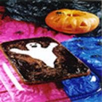 Dia das bruxas: Bolo Fantasminha