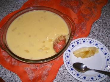 Delícia de Abacaxi com Cobertura