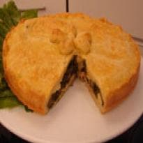 Torta de escarola com queijo