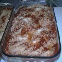 Torta doce de macarrão