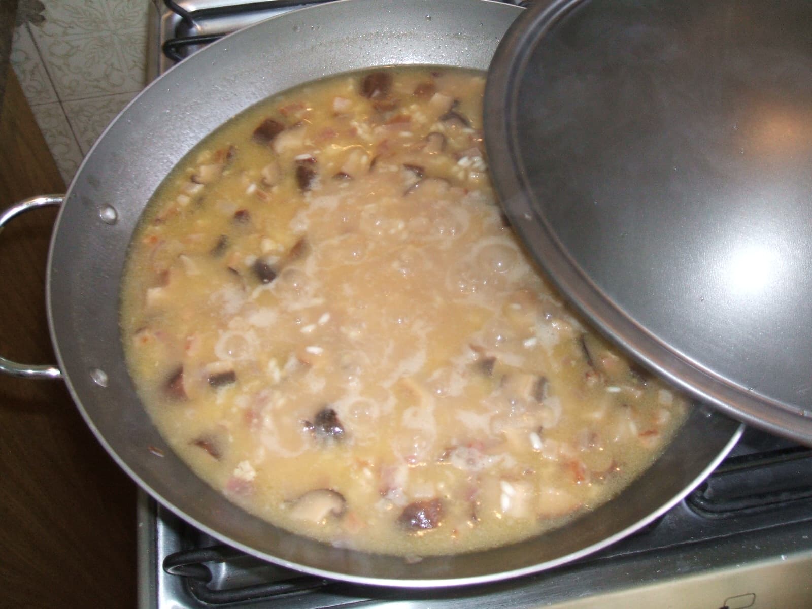 Arroz com Fungui Seco