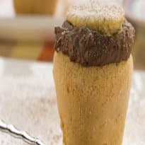 Bolinho com Recheio de Chocolate