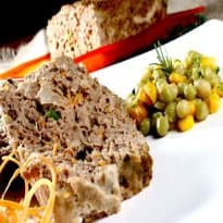 Bolo de carne moída com aveia