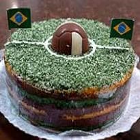 Bolo Campo de Futebol