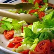 Salada de Acelga, Laranja e Salmão