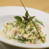 Risoto com Alcachofrinha e Presunto cru