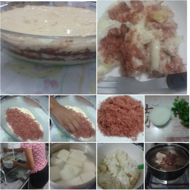 Escondidinho de Macaxeira