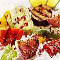 Vegetais Grelhados Com Especiarias