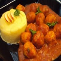 Almôndegas de Frango do Edu Guedes