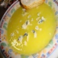 Caldo de Mandioquinha com Gorgonzola