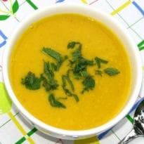 Sopa de Cenoura Saudável