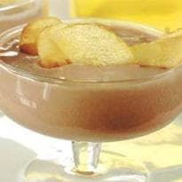 Zabaione com maçã frita