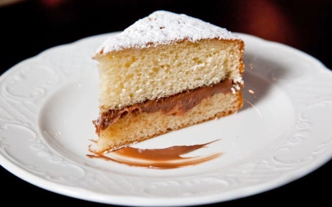 Bolo de Iogurte com Nutella