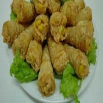 Canudinho com recheio salgado