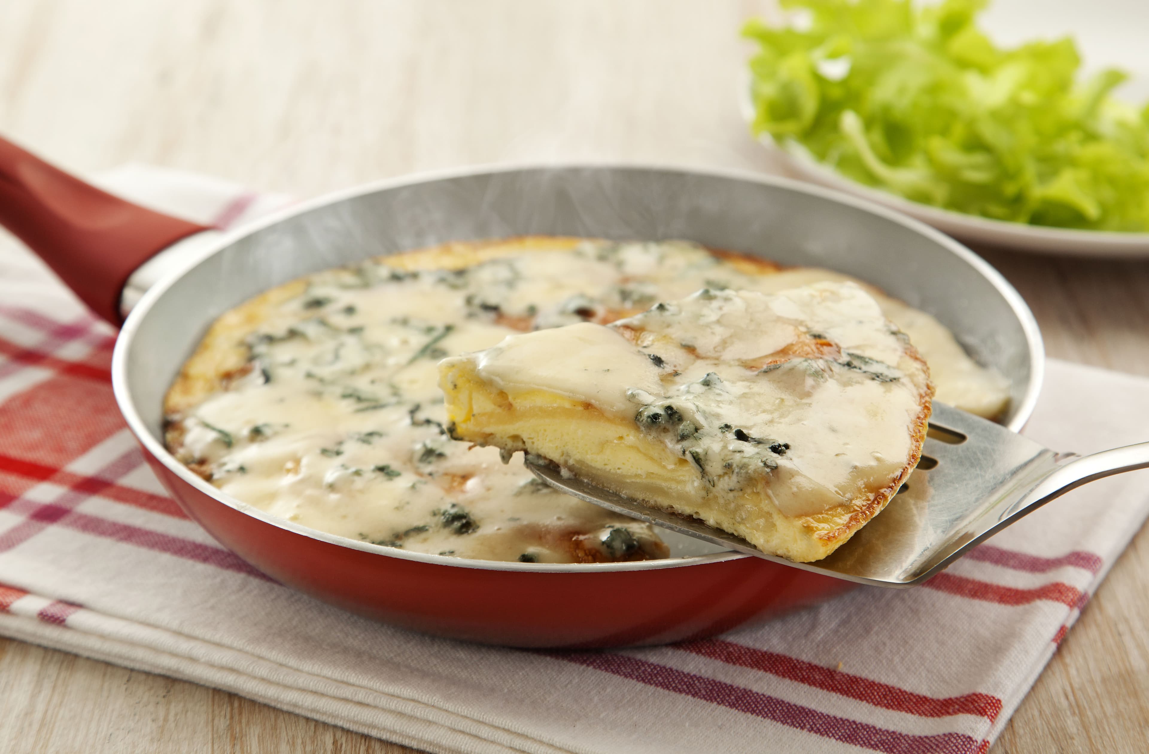 Tortilla de Batatas ao Gorgonzola