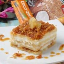 Biscuit com Cocada Mole e Abacaxi