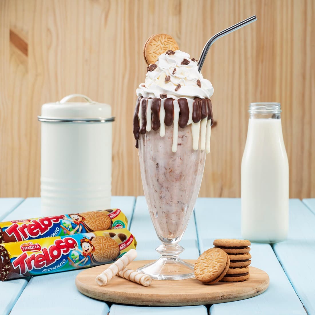 Milk-Shake com Treloso Bem-Casado