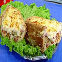 Pão de Forma Recheado