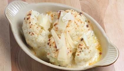 Couve Flor com Ricota