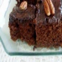 Bolo de Cenoura com Chocolate