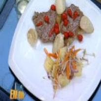 Filé aos quatro sabores do Edu Guedes