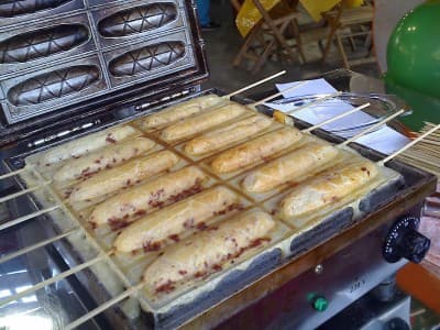 Crepe Suíço no Palito