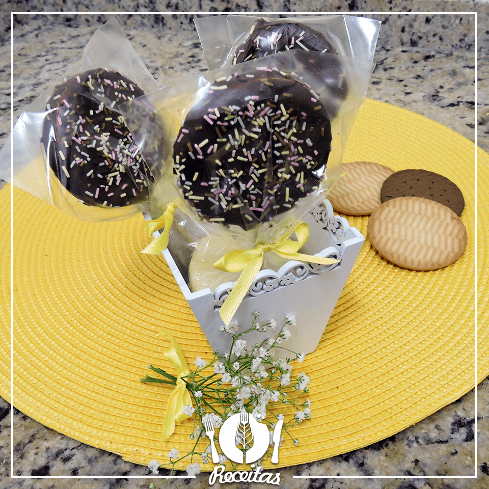 Pirulito de Biscoito