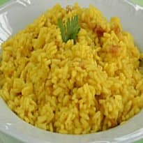 Risoto com Cúrcuma