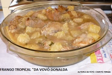 Frango Tropical da Vovó Donalda
